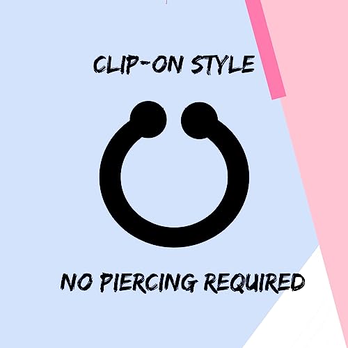 Via Mazzini Silver Plated No-Piercing Clip-On Style 15mm Hoop Earrings For Men And Women (ER2235) 1 Pair|B0C8T6J3YZ